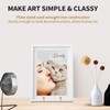 3 Pack Plate Stands for Display, 4.5 Inch Picture Stand