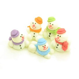 Snowmen Sugar Pack of 5