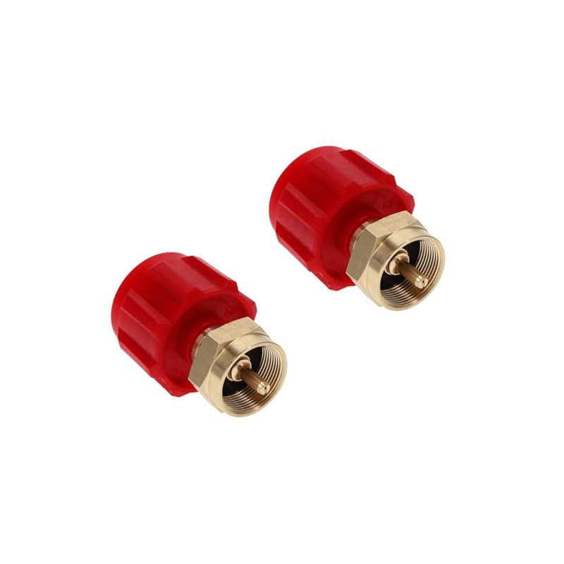 Gas One 50180R-2 2-Pack Refill Adapter for 1lb Fits 20lb
