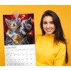 Kittens 2025 Hangable Wall Calendar Cute Kitty Cat Photo Gift