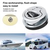 316 Stainless Steel Flush Pull Locker Hatch Latch Lift Handle