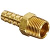 Anderson Metals 57001 Brass Hose Fitting, Adapter, 3/8" Barb x