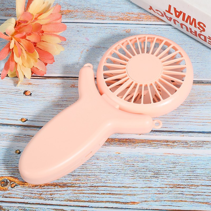 Lanyard USB Fan Handheld Charging Small Mini Portable Office Desk