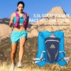 HEARTST Running Bag Marathon Backpack Daypack 5.5L Lightweight Breathable Waterproof