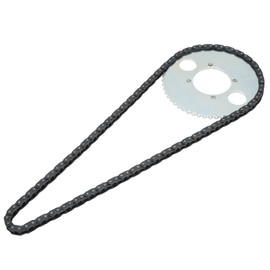 Ouitble Sprocket Accessories, Rear Sprocket T8F 54 Teeth with 116 Links Chainset Kit for 47cc 49cc 2-Stroke