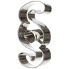 Staedter § Sign Cookie Cutter, Stainless Steel Silver, 30 x