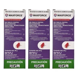 Envu Maxforce 30 Gr Mata Cucarachas *3 Piezas*