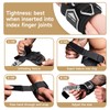 MOST GRIP Drip Glue Non-Slip Wrist Straps for Weightlifting, 2-in-1