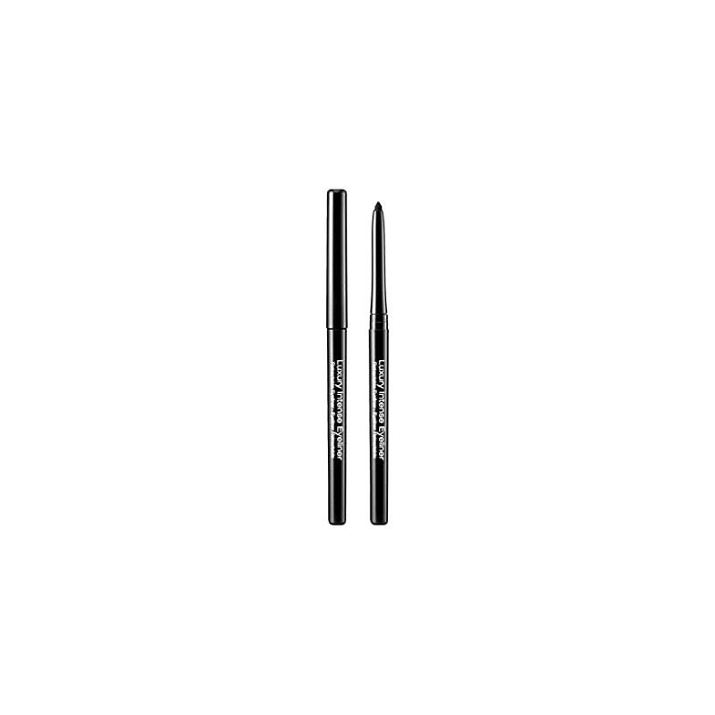 Kiss New York Professional Luxury Intense Eyeliner (3 PACK, Blackest