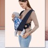 Baby Carrier Cartoon Print Pattern Soft Breathable Adjustable Newborn Infant