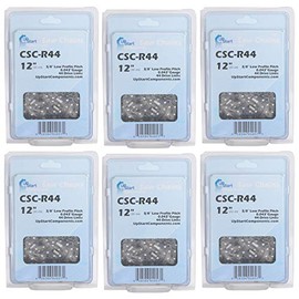 6-Pack 12-Inch Chainsaw Chain Replacement for Stihl HT-KM Pole Pruner - (12", 3/8", 043", 44 DL)