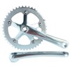 SENQI Fixed Gear Bicycle Crankset 44T 170mm Silver
