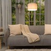 MiniSun | Small Modern Grey Fabric Drum Light Shades |