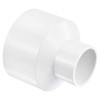 PATIKIL PVC Reducer Pipe Fitting 75mm to 40mm ID, 2