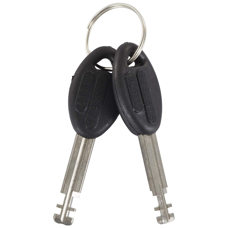 Kryptonite KryptoLok Series 2 955 Mini Integrated Chain Lock Black/Grey,