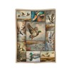 Duck Hunting Throw Blanket for Girls & Women - Funny