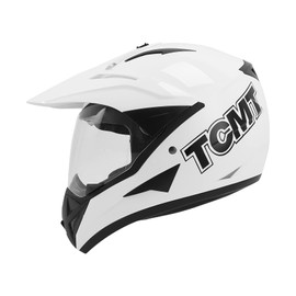 TCMT Motorcycle Dirt Bike Off-Road Motocross ATV Mountain Bike Full Face MX Helmet for Men Women DOT Approved