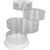 Caja de Almacenamiento Organizadora de Accesorios para el Cabello Giratoria