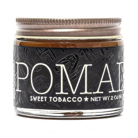 18.21 Man Made Hair Pomade for Men with High Shine Finish, Sweet Tobacco, 2 oz - Premium Non-Greasy Hair Pomades for Straight, Curly, Wavy Hair...    