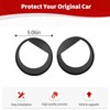 JOSHELA for Jeep JK Angry Eyes Headlight Cover Trim Fit