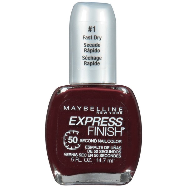 Maybelline New York Express Finish 50 Second Nail Color, Mocha Blast 290, 0.5 Fluid Ounce
