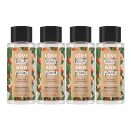 Love Beauty and Planet Moisturizing Shampoo for Dry Hair w/Shea Butter & Sandalwood, 13.5 fl oz (Pack of 4)