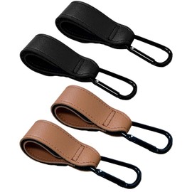 MYGLOAR 2PCS Award Winning Pram Bag Hooks, Changing Bag Pram Hooks - Universal Carabiner Hook, Pram Carabiner, Pram Hook, Pram Bag Holder Accessories