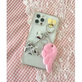 Wigo Angel Wing Keychain for Women, white