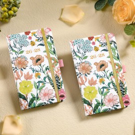 2026-2028 Pocket Planner/Calendar - 3 Year Monthly Planner 2026-2028, Jan 2026 - Dec 2028, 3.8" x 6.3", Small/Purse Planner 36 Months with Pen Holder, Inner Pocket, Elastic Closure and 61 Notes Pages