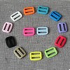 HZ Yihai Autumn 32 Pcs Webbing 0.59 Inch Slide Buckle，Plastic