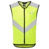JDC Motorcycle Hi Vis Vest High Visibility Zipper Safety Reflective
