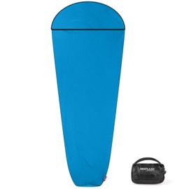Mapleaf Inner Sheet, High Elasticity Inner Sleeping Bag, Travel Sheet, Sleeping Bag Liner, Ultra Lightweight, Strong Stretch, Compact, Pleasant Texture, Warmth, Moisture Absorption, Fully Washable