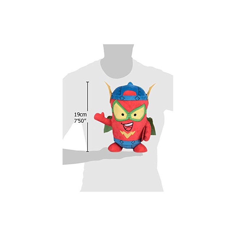SuperZings Plush Quality Super Soft (7'48"/19cm, Kid Fury)