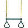 Eastern Jungle Gym Heavy-Duty Ring Trapeze Bar Combo, Large 20"