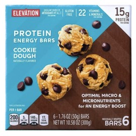 Elevation by Millville Cookie Dough bar 10.58oz(1.76oz x 6bars), pack of 1