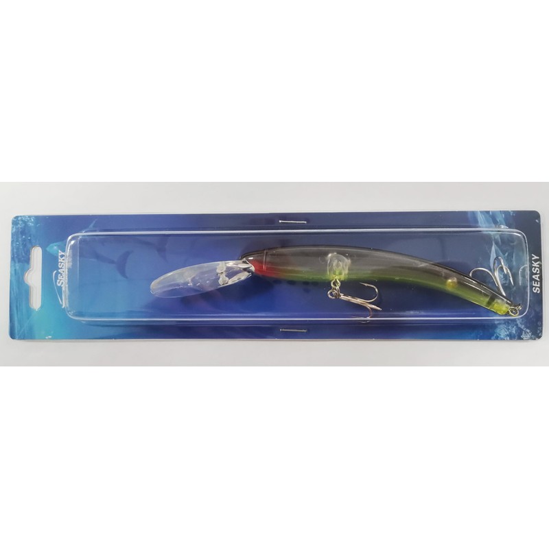 SEASKY Walleye Bass Pike Fishing Lure 4 3/4 INCHES 9/16oz
