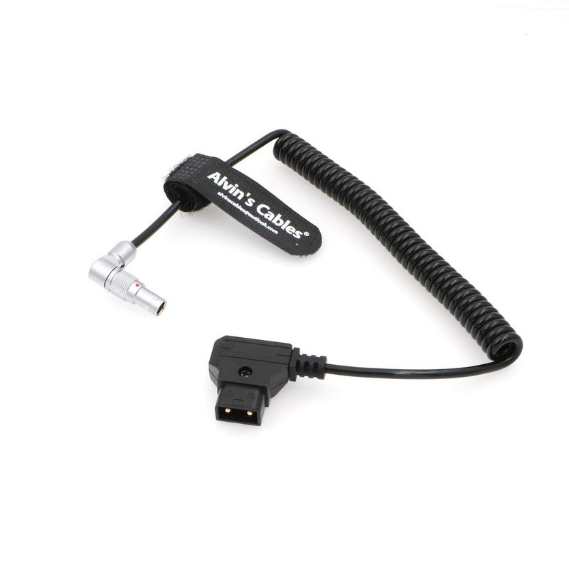 Alvin's Cables Rotatable Right Angle 2 Pin Male to D-Tap