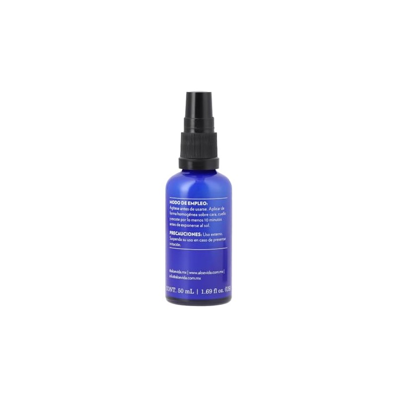 Aloevida Protector Solar Natural FPS 50+ y Luz Azul +