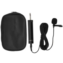 LiebeWH Lavalier Microphone, Lapel Saxophone, Wired Professional Musical Instrument Accessories with Foam Cap for Connecting Amplifiers, Mixers (10 Metres)