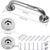 Grab Rail Stainless Steel Non-Slip Shower Safety Handles 25 cm