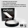 Mehron Makeup Foundation Greasepaint, WHITE â€" 1.25oz
