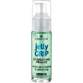 essence jelly Grip Hydrating Primer, Green, Moisturising, Smoothing, Natural, for Dry Skin, Vegan, Paraben-Free, Nanoparticles Free, Gluten-Free, Pack of 1 (29 ml)