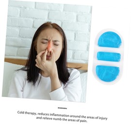 Minkissy Nose Bleed Relief Ice Pack Cool Cooling Pad Multifunctional Ice Pack Nursing Accessory