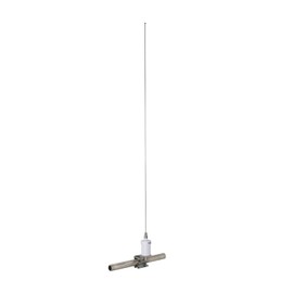 Tram VHF Marine Antenna with Heavy Duty Stainless Steel L Bracket Covers All Marine-Band Frequencies, 6 dB Gain, 38" Tall 15 ft. Low-Loss RG58A/U Coax Cable with PL-259 Connector