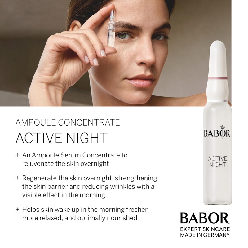 BABOR Lift Express & Active Night Ampoule Serum Concentrate Bundle