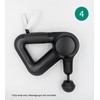 Ninefold Design Grip Wrap for Massage Gun, Adds Anti-Vibration Padding