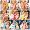 Moerstar Pig Keychain Cute Cartoon Pig 3D Keychain Keyring Women