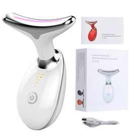 Microcurrent Beauty Device Neck and Face Lifting Massager Anti-ageing Neck Wrinkle Reducer Skin Firming Machine Home Skin Rejuvenation Massager