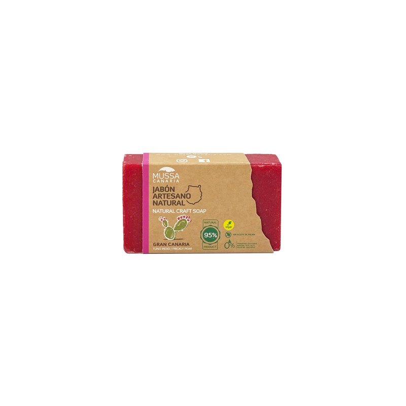 Mussa Canaria Handmade Natural Soap from Tuno Indio, 100 g