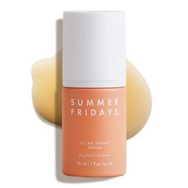 Summer Fridays CC Me - Suero con vitamina C + niacinamida, suero facial iluminador e hidratante para mejorar el tono de la piel + reducir la aparienci